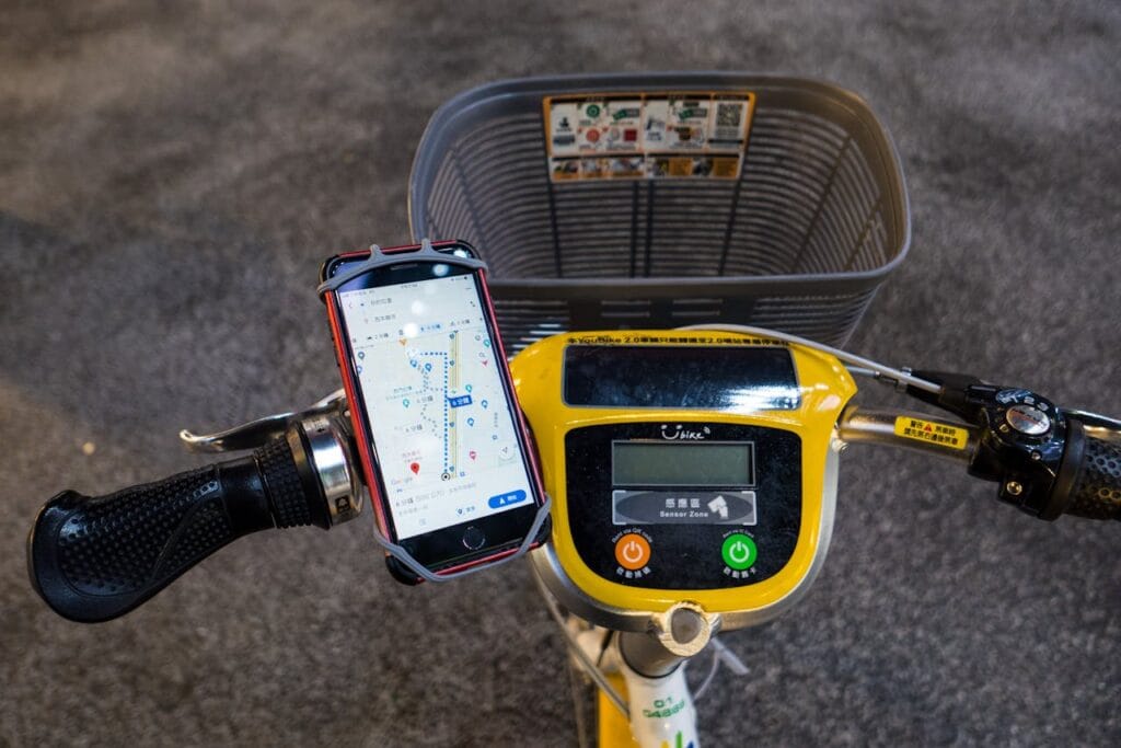 embark Una bicicleta con GPS gracias al telefono